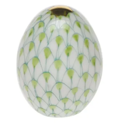 Miniature Egg Key Lime 1.5 in H