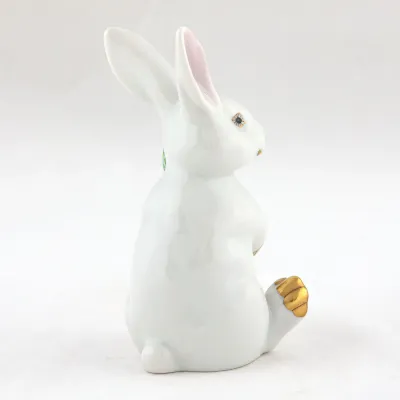 Blossom Bunny Multi 2.5in L X 2.25in W X 4.75in H - WHITE-KEYLIME