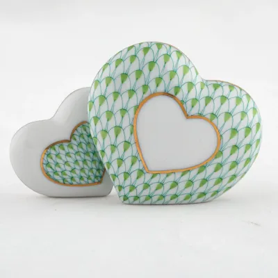 Two Of Hearts Key Lime 1.25 in L X 3.5 in W X 2.25 in H