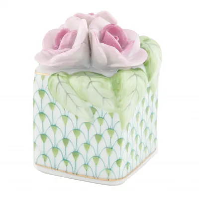 Roses In Vase Keylime