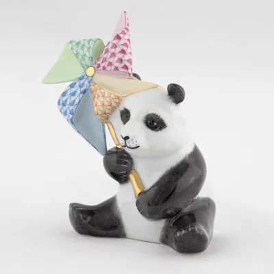 Pinwheel Panda Multicolor