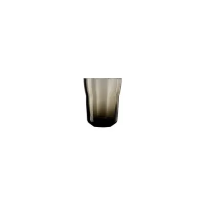 Domain Smoky Gray Flow Water Glass Round 3" H 3.7" 7.4 oz (Special Order)