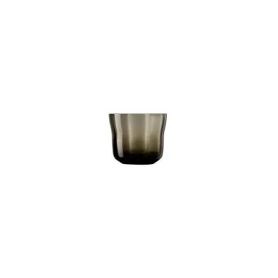 Domain Smoky Gray Flow Whiskey Tumbler Round 3.5" H 2.9" 9.5 oz (Special Order)