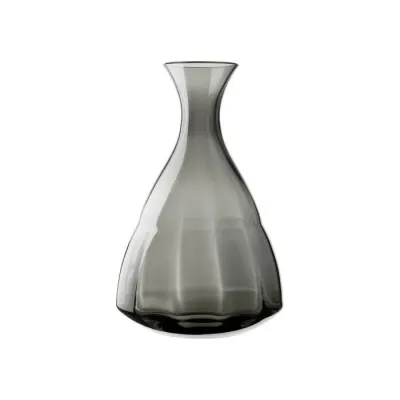Domain Smoked Flow Decanter Round 6.8" H 10.6" 81.2 oz (Special Order)