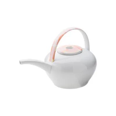 Palmhouse x Coral Teapot With Handle - Coral Round 6.7" H 7.6" 54.1 oz (Special Order)