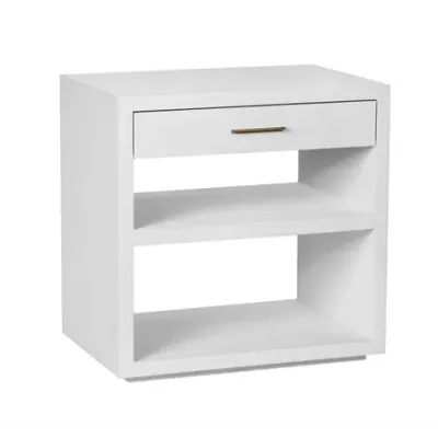 Livia Bedside Chest, White