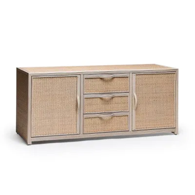 Melbourne Credenza, Grey Wash