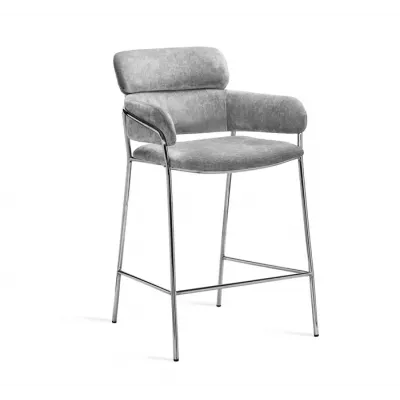 Marino Counter Stool, Ocean Grey