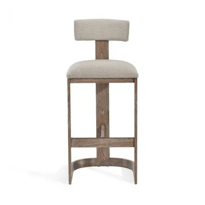 Brooklyn Bar Stool, Flax