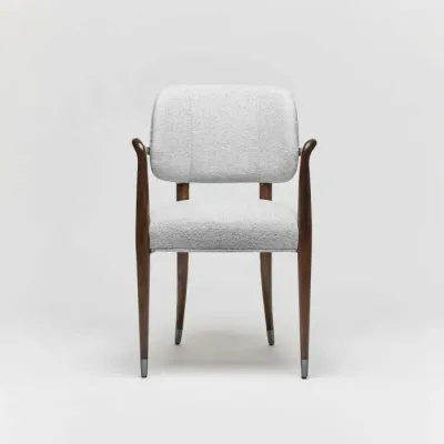 Serafina Arm Chair - Platinum