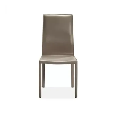 Jada High Back Dining Chair, Taupe