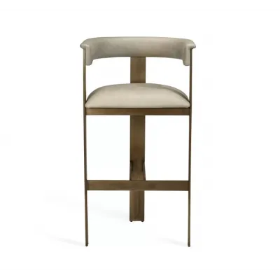 Darcy Bar Stool, Taupe