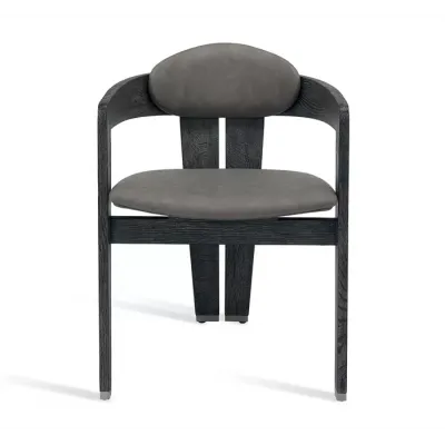 Maryl Dining Chair, Charcoal