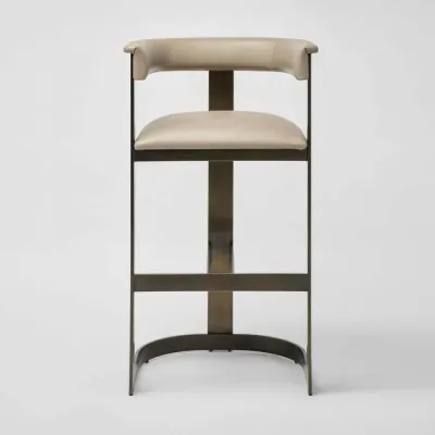 Darcy II Bar Stool - Taupe