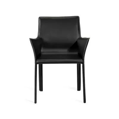 Jada Arm Chair, Black