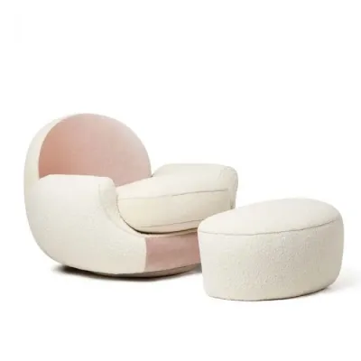 Laurent Ottoman by Barette Widell