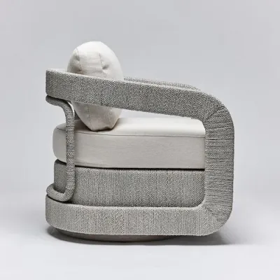 Harbour Lounge Chair, Grey