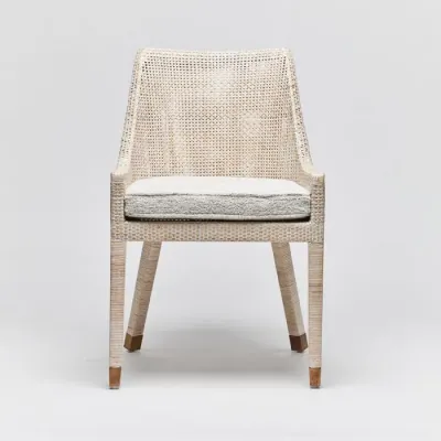 Boca Dining Chair, White Wash