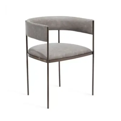 Ryland Dining Chair, Charcoal