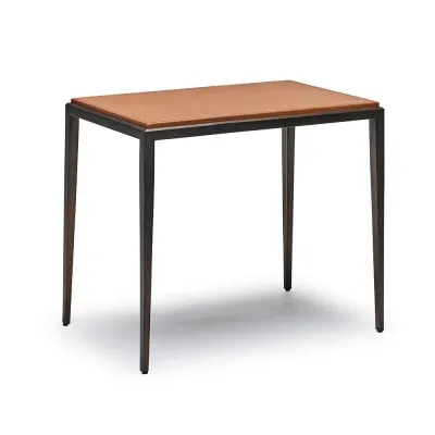 Auburn Side Table, Caramel