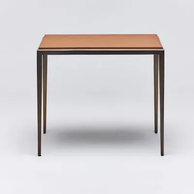 Auburn Side Table, Caramel