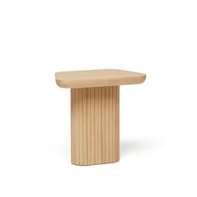 Carrabelle Side Table - Saddle