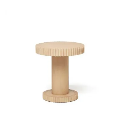 Crandon Side Table - Saddle