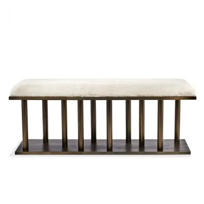 Celeste Bench, Ivory