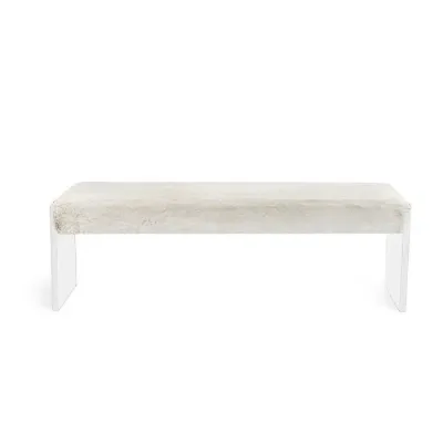 Riley Bench, Ivory