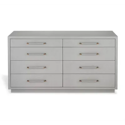 Taylor 8 Drawer Chest, Grey