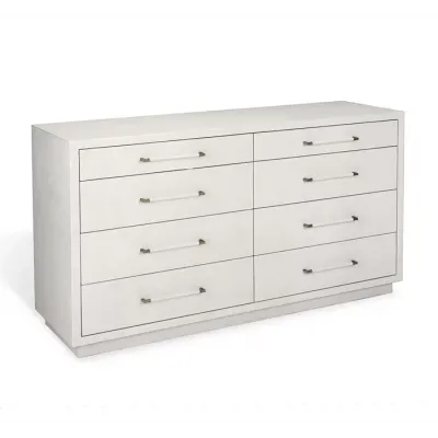 Taylor 8 Drawer Chest, White