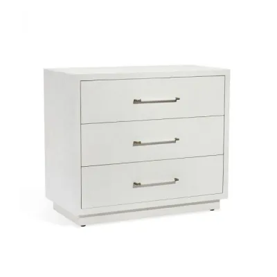 Taylor 3 Drawer Chest, White