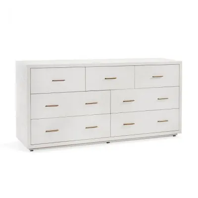 Livia 7 Drawer Chest, White