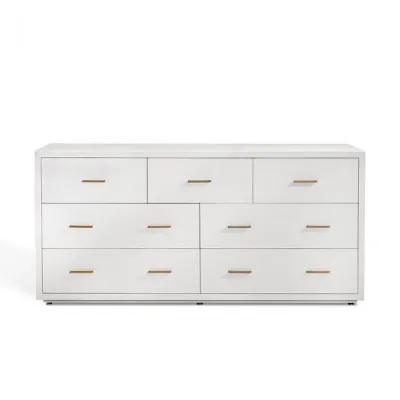 Livia 7 Drawer Chest, White