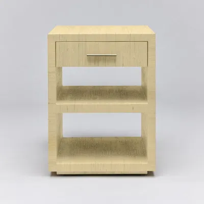 Livia Small Bedside Chest, Natural