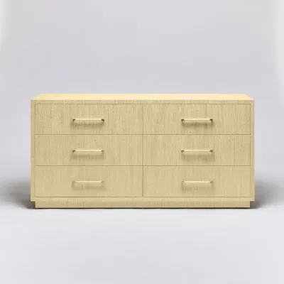 Taylor 6 Drawer Chest, Natural