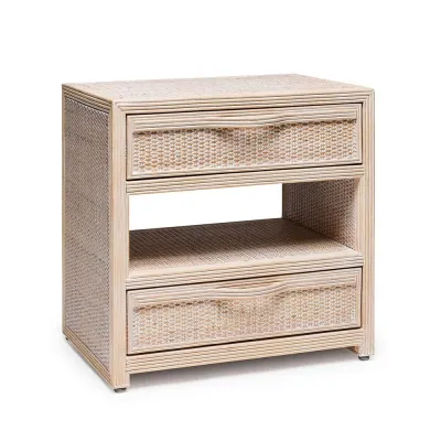 Melbourne Bedside Chest, White Wash