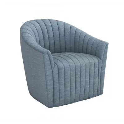 Channel Swivel Chair, Surf
