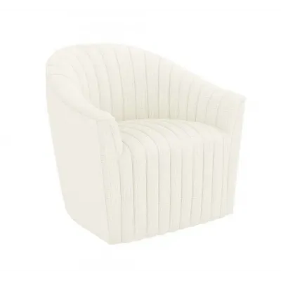 Channel Swivel Chair, Dune