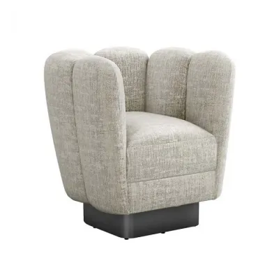 Gallery Swivel Chair Gunmetal, Storm