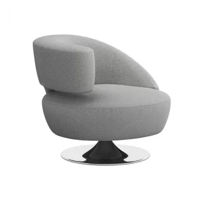 Isabella Left Swivel Chair, Fresco