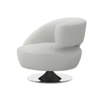 Isabella Right Swivel Chair, Fresco