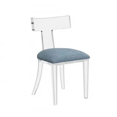 Tristan Acrylic Chair, Surf