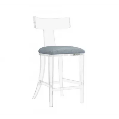 Tristan Acrylic Counter Stool, Marsh