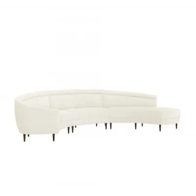 Capri Right Chaise Sectional, Foam
