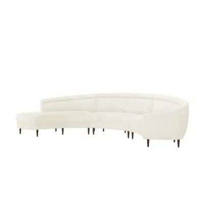 Capri Left Chaise Sectional, Foam