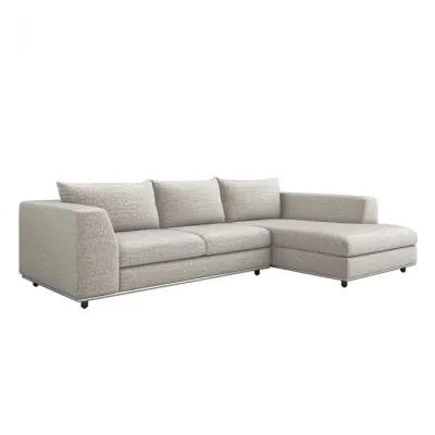 Comodo Left Chaise Sectional, Storm