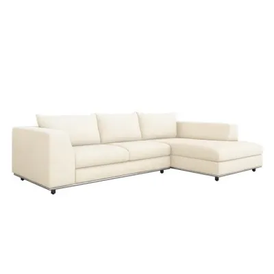 Comodo Right Chaise Sectional, Pure