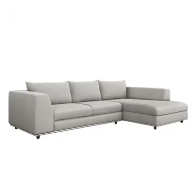 Comodo Right Chaise Sectional, Grey