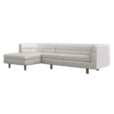Ornette Left Chaise Sectional, Cameo